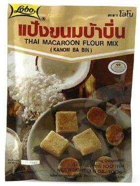 Macaroon Thai gelatine fix